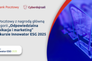 Bank Pocztowy nagrodzony za program „Cyberdojrzali. Bądź mądrzejszy od oszusta” w konkursie Innowator ESG 2025