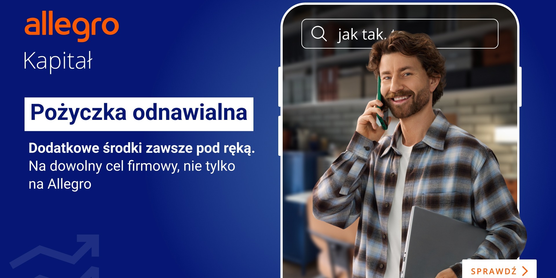 Allegro Kapitał rozszerza ofertę finansowania dla przedsiębiorców. Startuje pilotaż pożyczki dla firm od Allegro Pay