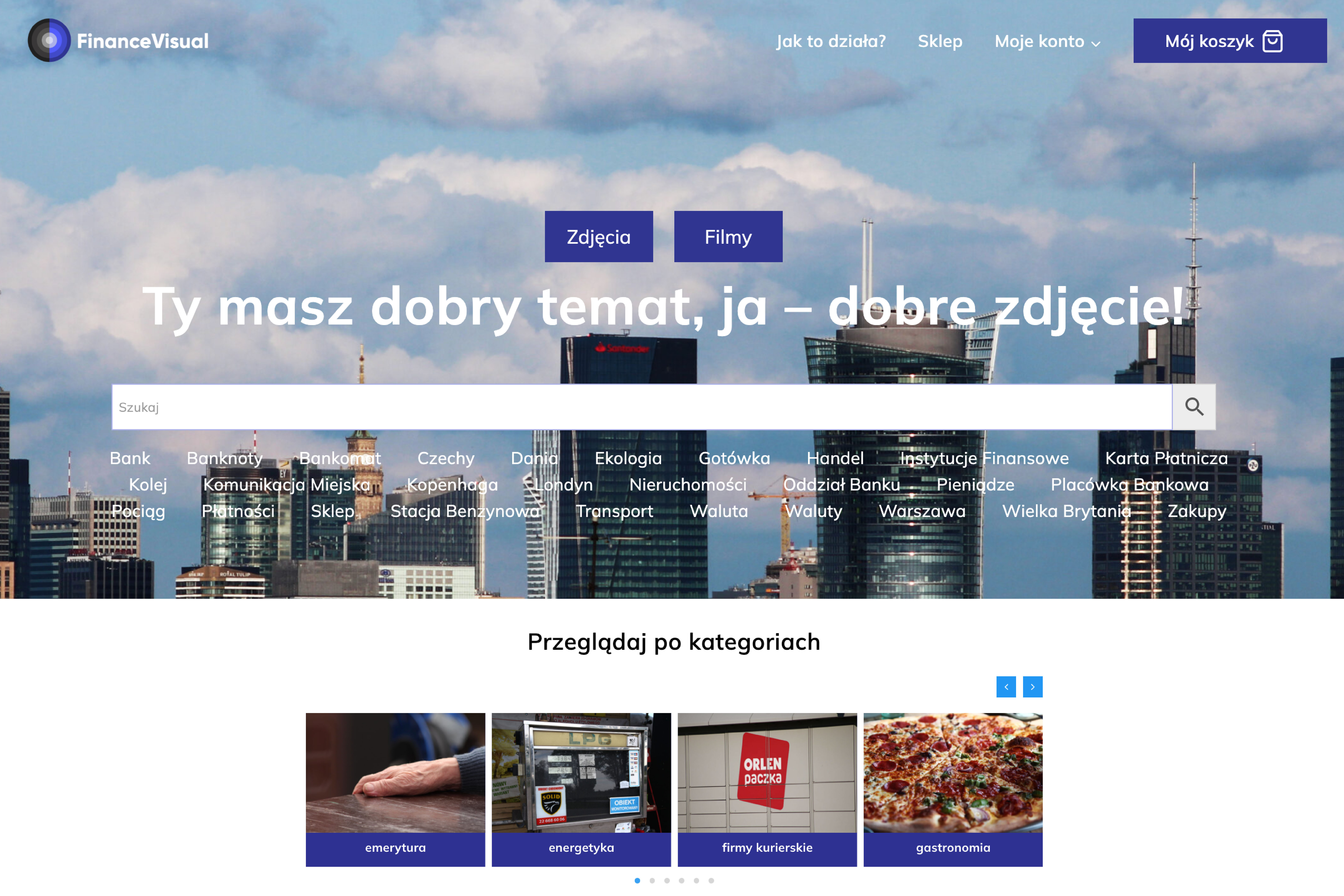 Maciej Bednarek uruchomił serwis FinanceVisual ze zdjęciami o tematyce finansowej