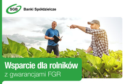 Banki Spółdzielcze SGB liderem sektora agro