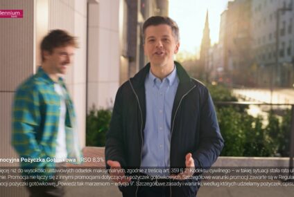 Bank Millennium z reklamą pożyczki gotówkowej