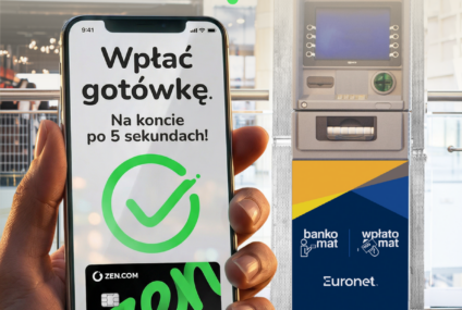 Wpłatomaty Euronetu dostępne dla klientów ZEN.COM
