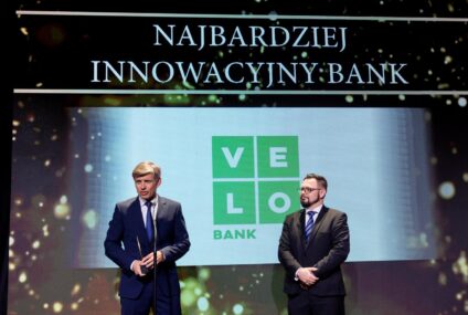VeloBank uznany za najbardziej innowacyjny bank w Konkursie Liderów Świata Finansów