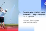 PKO Bank Polski wspiera rozwój golfa w Polsce