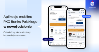 PKO Bank Polski odświeża aplikację mobilną