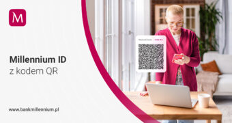 Bank Millennium wprowadza Millennium ID z kodem QR – nowy standard cyfrowej identyfikacji