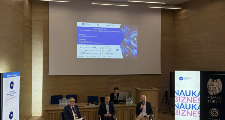 Klaster InsurTech Europe - technologia, AI i nauka wspierają rozwój ubezpieczeń