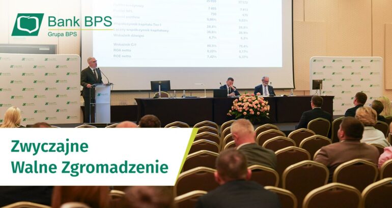 Bank BPS z zyskiem 95,6 mln zł za 2025 rok. Jest nowa Rada Nadzorcza
