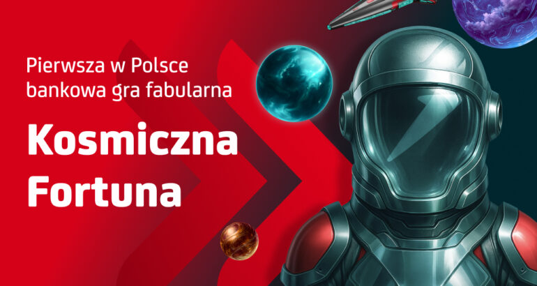 UniCredit uruchamia pierwszą w Polsce bankową grę fabularną “Kosmiczna Fortuna”