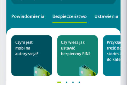 Credit Agricole z nową zakładką „Bezpieczeństwo" w aplikacji