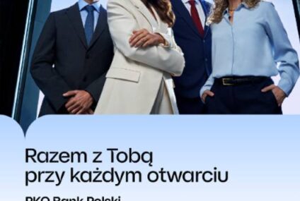 Spoty w telewizji i na lotniskach. PKO BP walczy o duże firmy