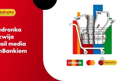 mBank rozpoczyna kampanię reklamową w Biedronce. Klienci mogą otrzymać bony na zakupy